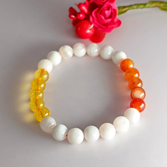 Moon Saturn Vish Dosh Upay Bracelet - Chandra Shani Yuti Bracelet