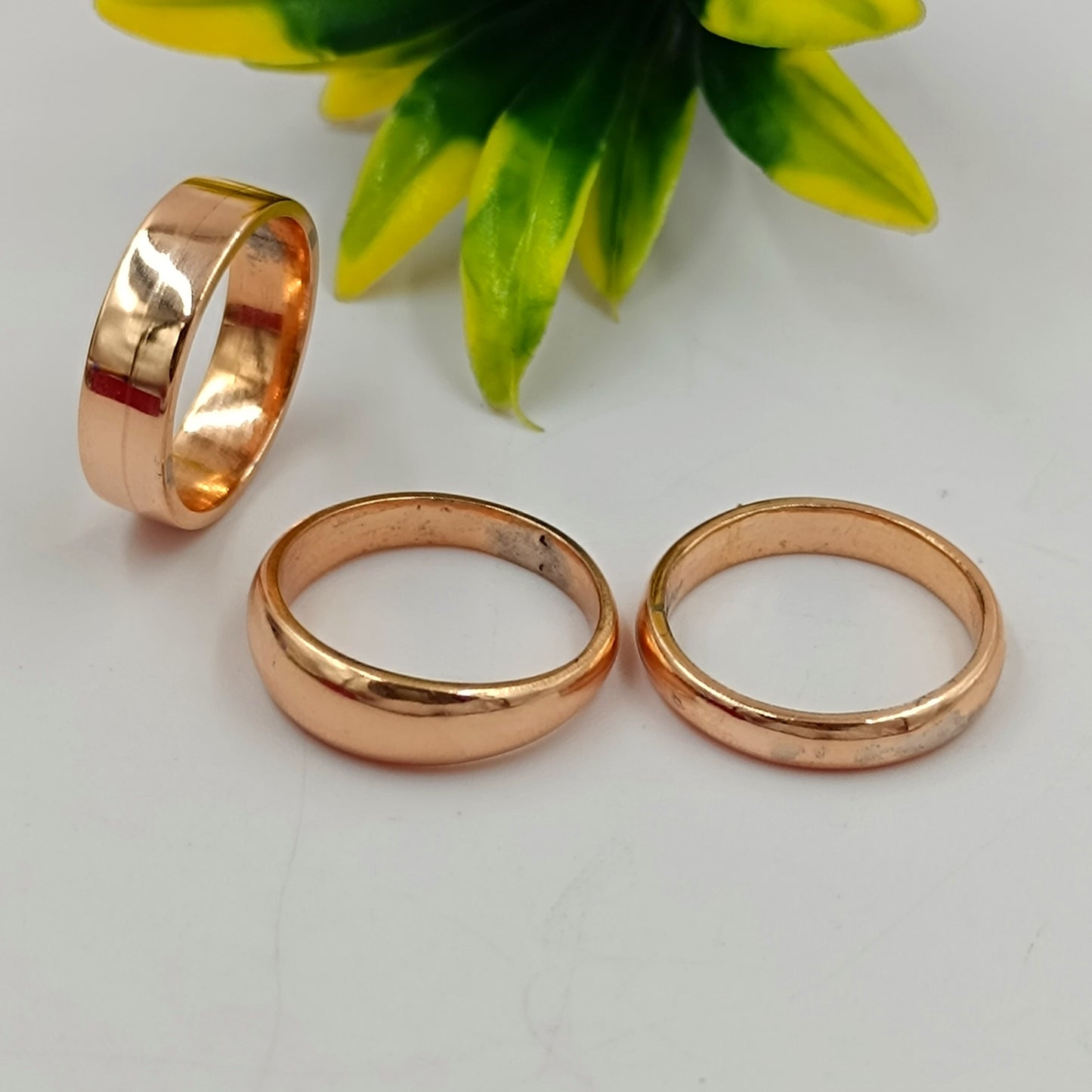 Copper Ring - Energized Pure Copper Casting Challa Without Any Joint