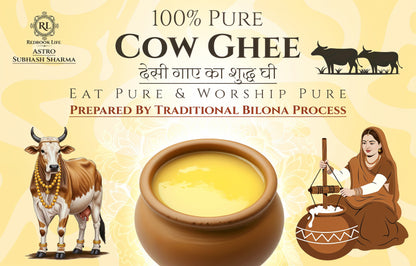 Pure Desi Cow Ghee - A Drop of Divinity — From the Cow to Your Soul