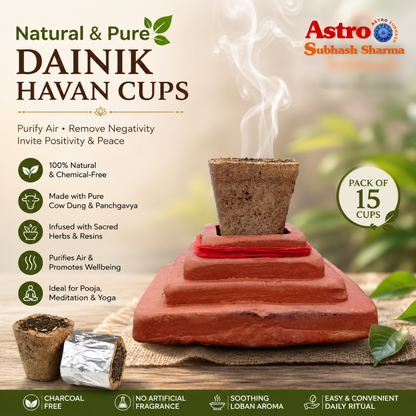 Navgrah Shanti Dhoop 30 pcs + Holder - 100% Natural Jadi Buti Dhoop Cups