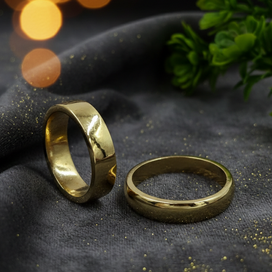 Designer Tridhatu Brass Mix Ring