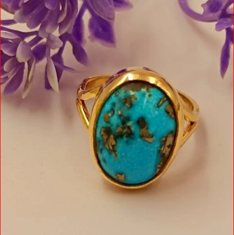 Feroza Panchdhatu Ring or Locket – Luck Enhancer Stone - 11 Ratti