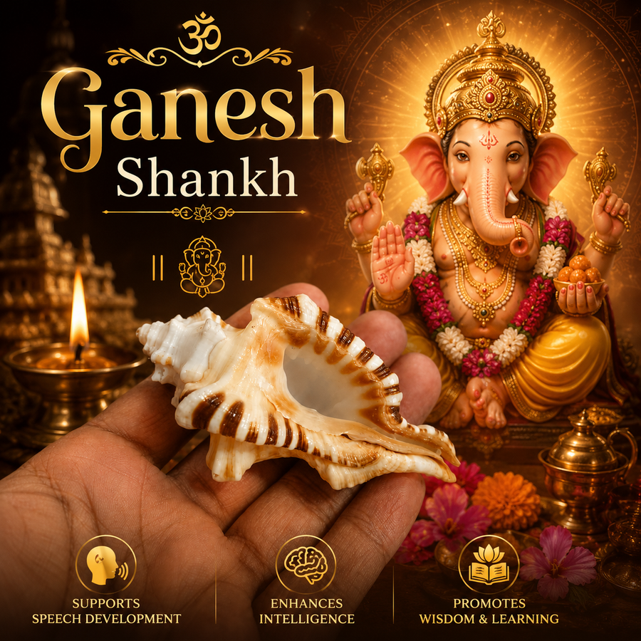 Ganesh Shankh For Intelligence, Speech & Wisdom