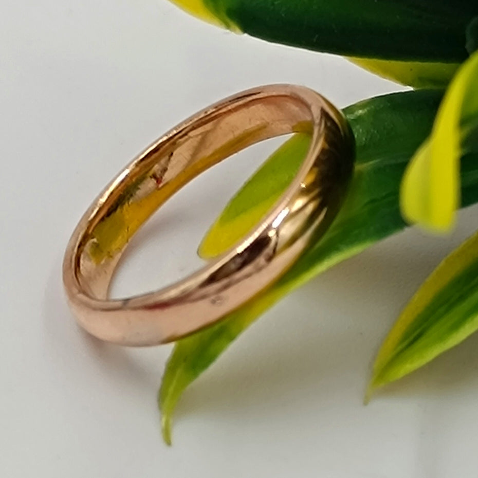 Copper Ring - Pure Casting Ring Without Any Joint