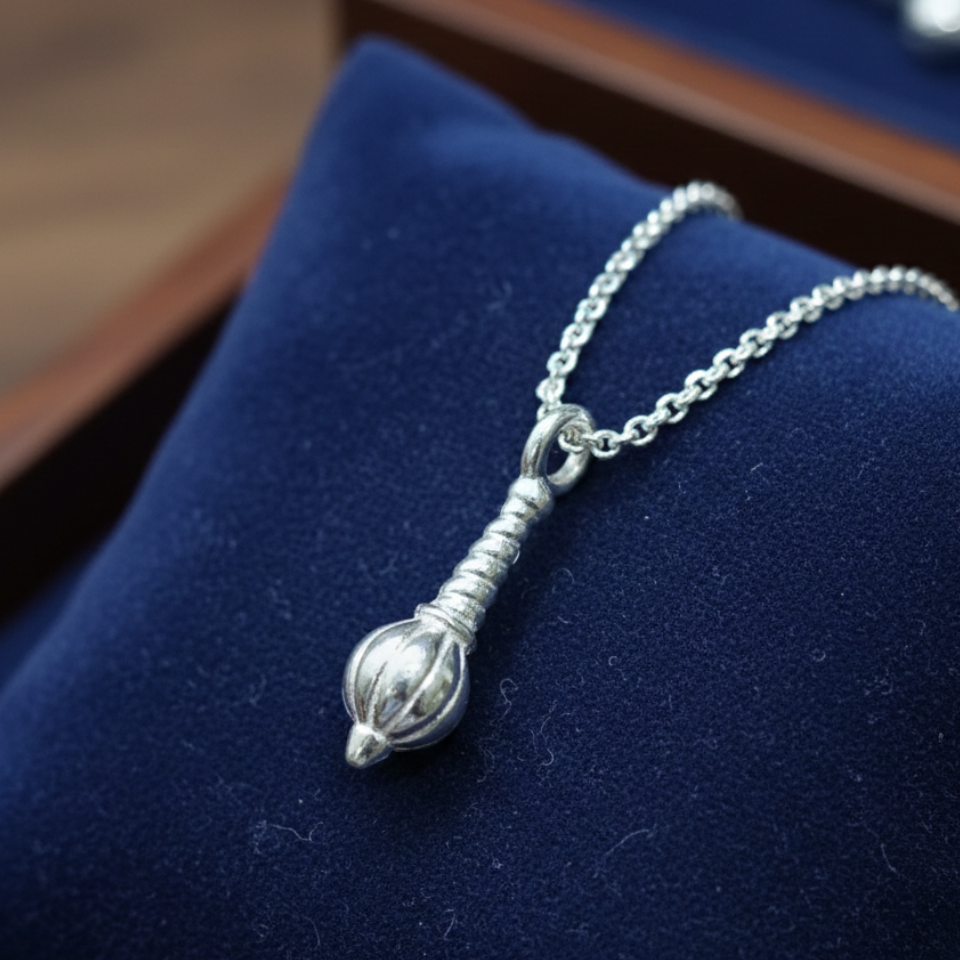 Silver Gada Locket - Energized 4.60 gm