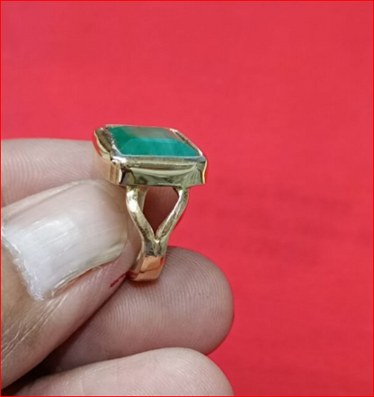 Panna Ratna – Emerald – Panchdhatu Ring or Locket