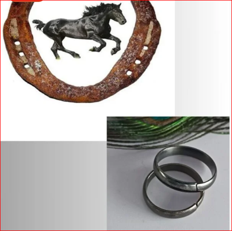 Black Horse Shoe Ring – Ghode Ki Naal Ka Challa