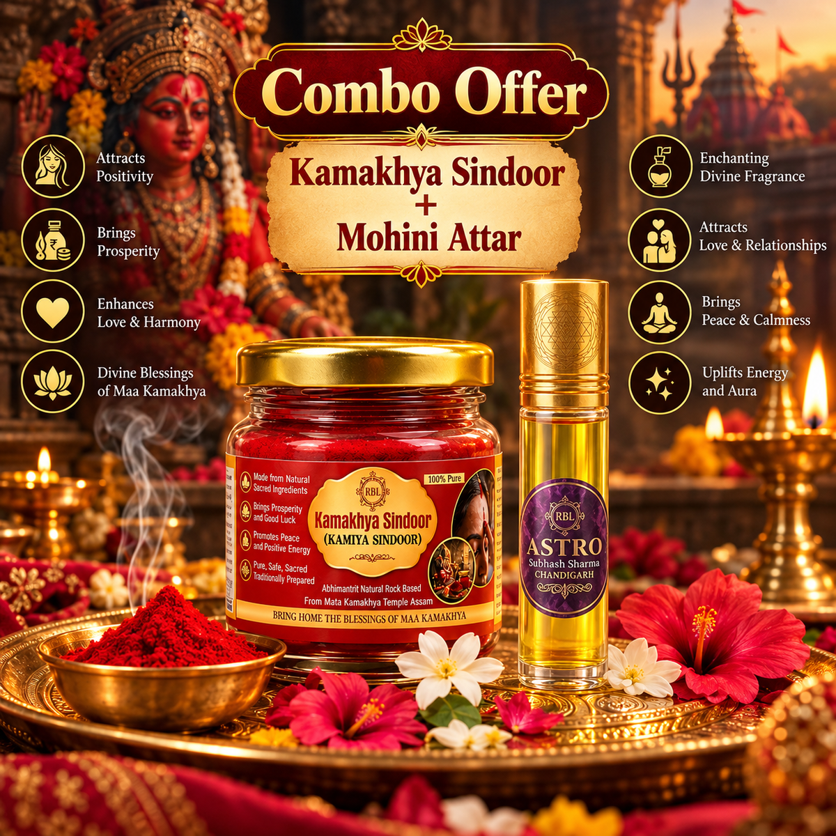 Kamakhya Sindoor - Boost Attraction Power