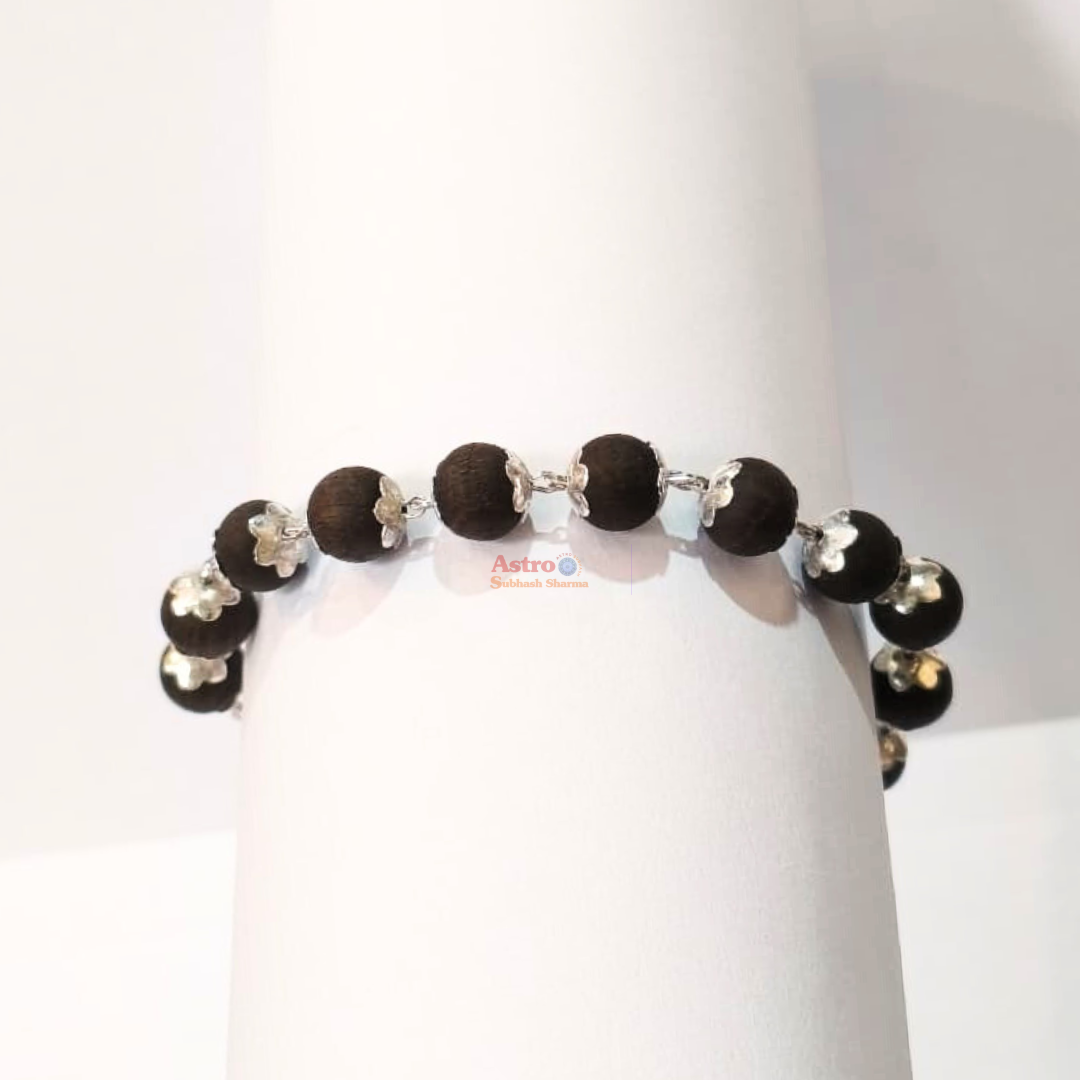 Karungali Bracelet - Silver Plating