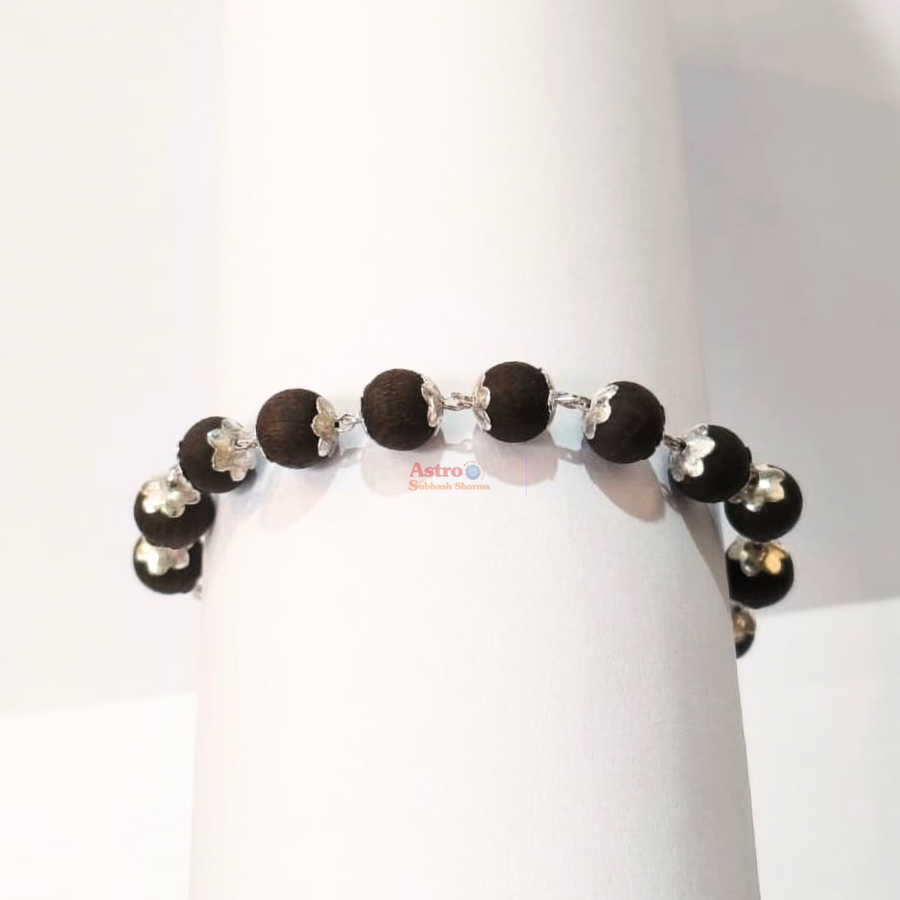 Karungali Bracelet - Silver Plating
