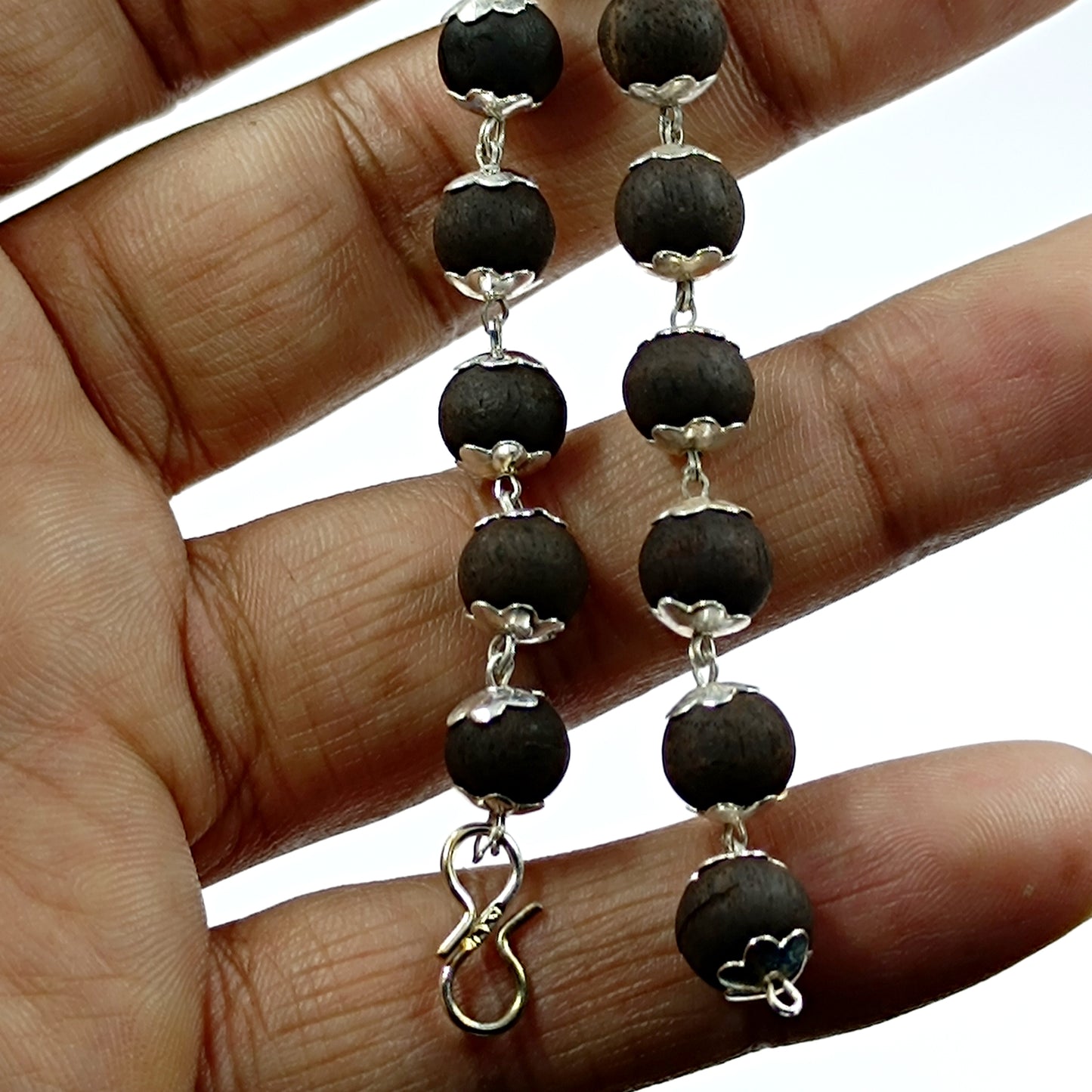 Karungali Bracelet - Silver Plating