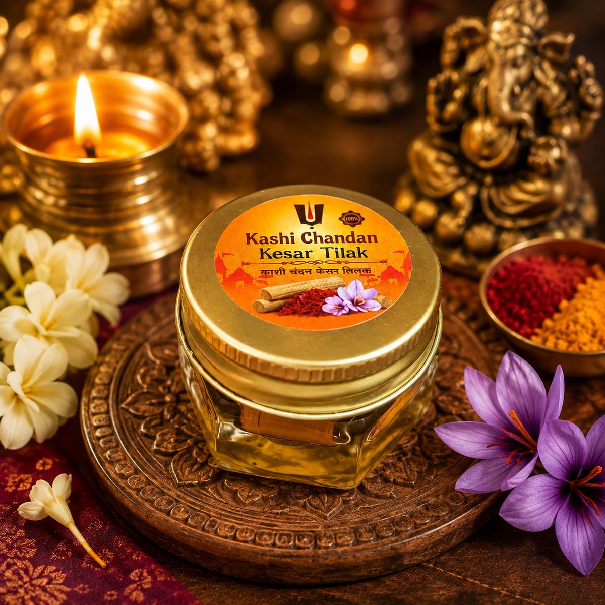 Kashi Chandan Kesar Tilak