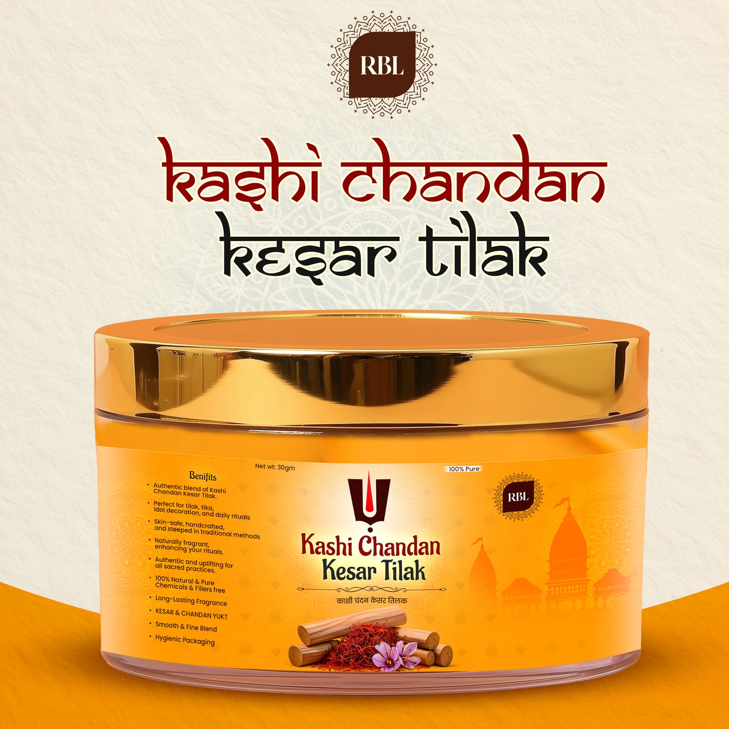 Kashi Chandan Kesar Tilak