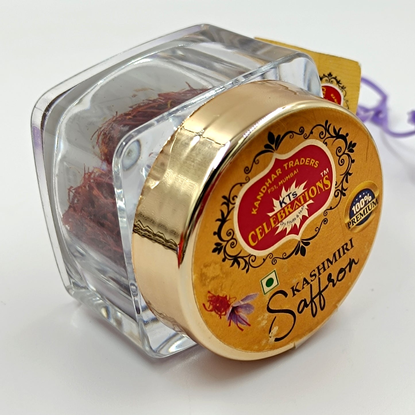 Saffron - Premium Kashmiri Kesar 1Gm 2Gm & 5 Gm Pack