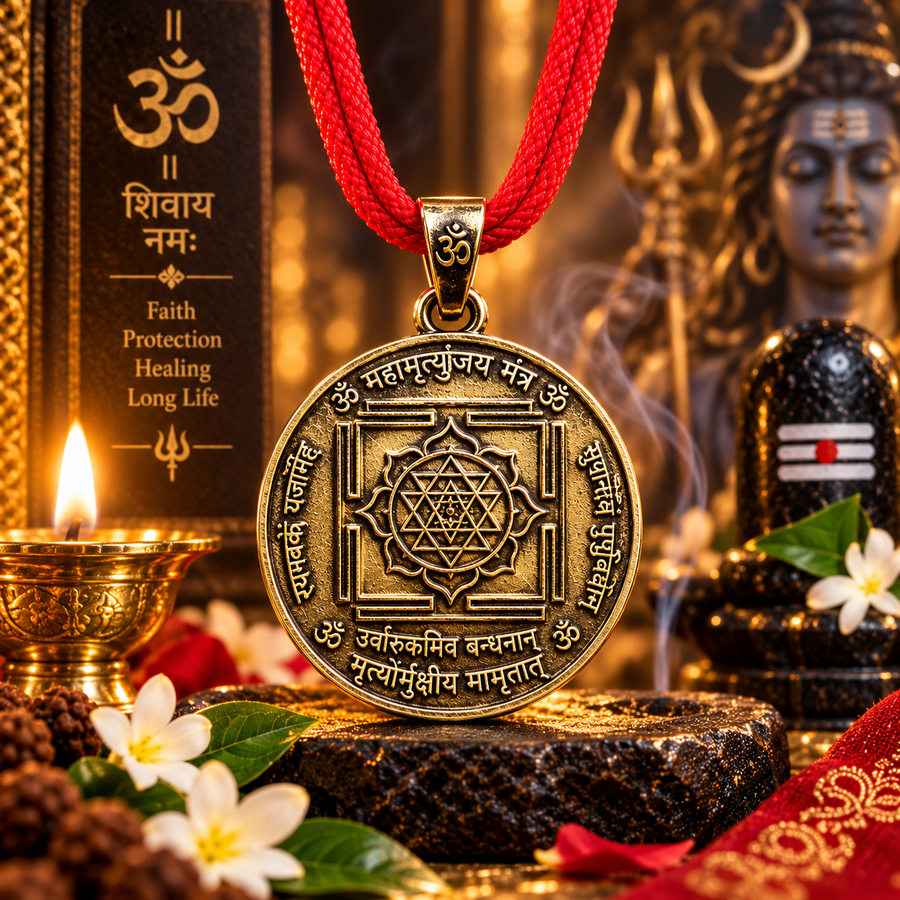 Mahamrityunjay Kavach Ashtdhatu Made Abhimantrit With Vedic Mantras