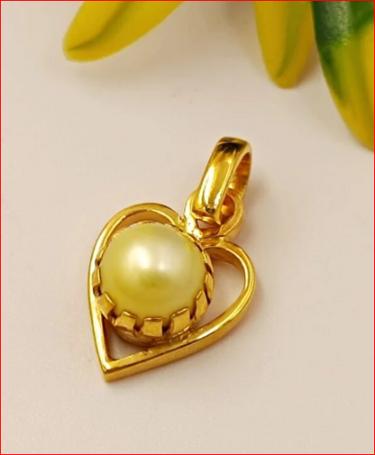 Golden Moti – Golden Pearl Panchdhatu Locket