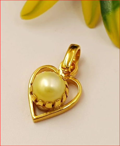 Golden Moti – Golden Pearl Panchdhatu Locket