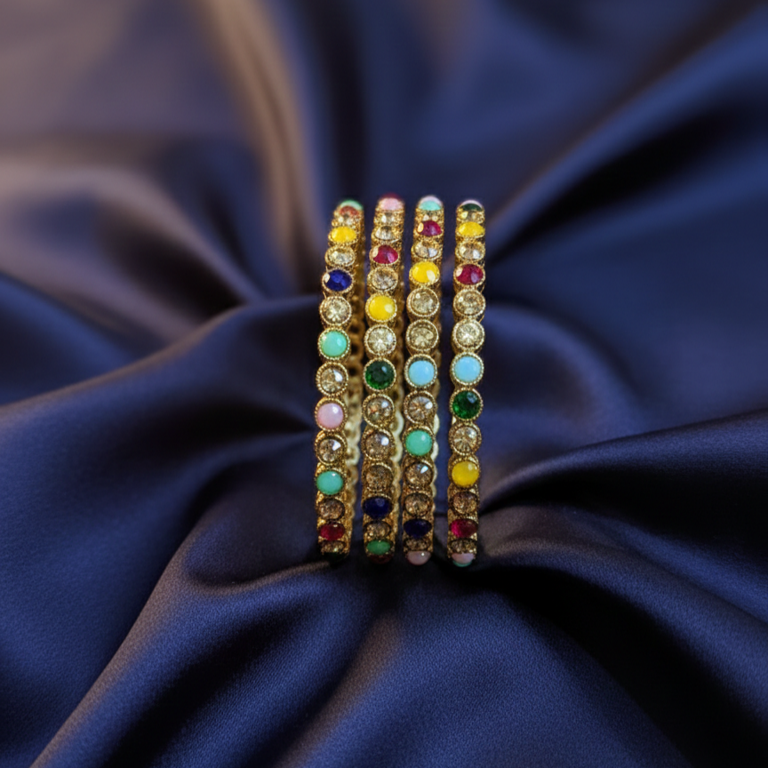 Matt Finish Antique Bangles