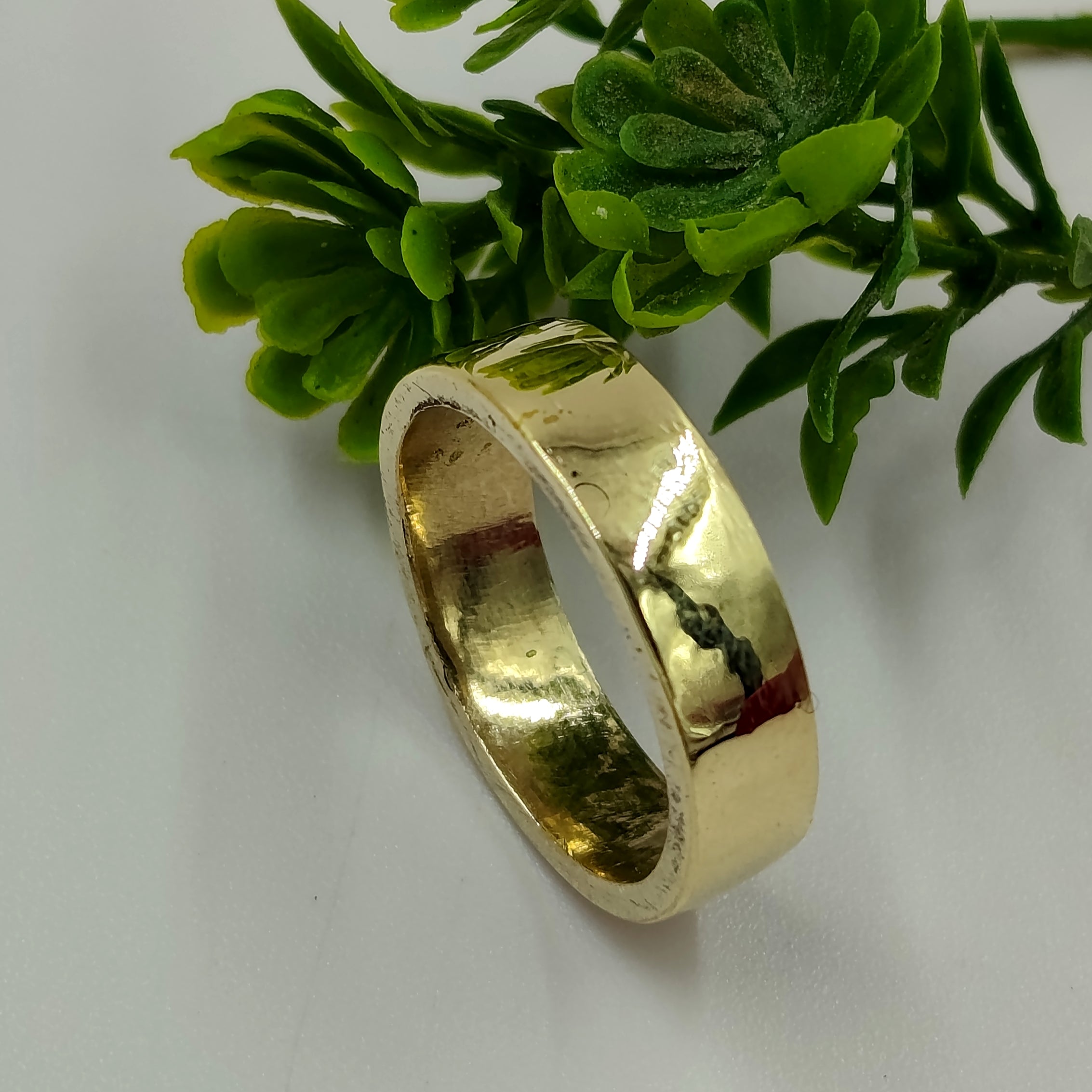 Designer Tridhatu Brass Mix Ring