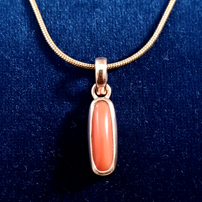 Red Coral – Capsule Shape Lal Moonga For Mars