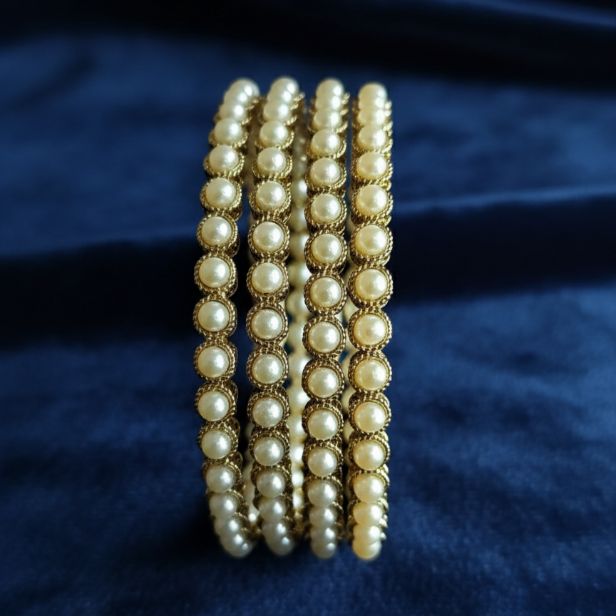 Matt Finish Antique Bangles