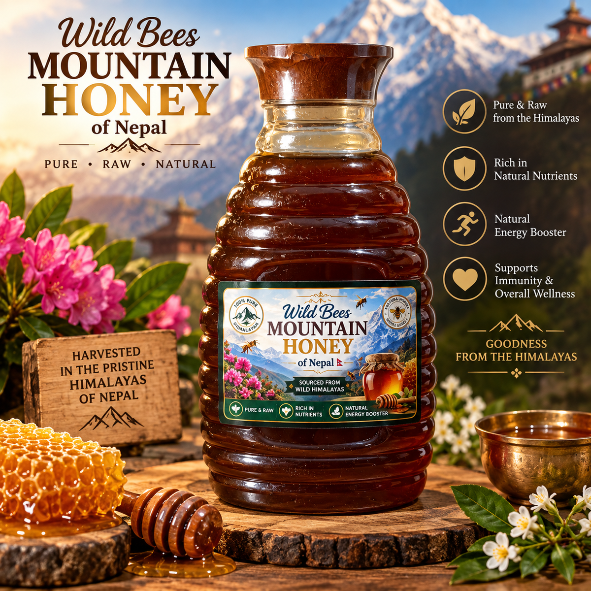 Original Pure Karnali Honey
