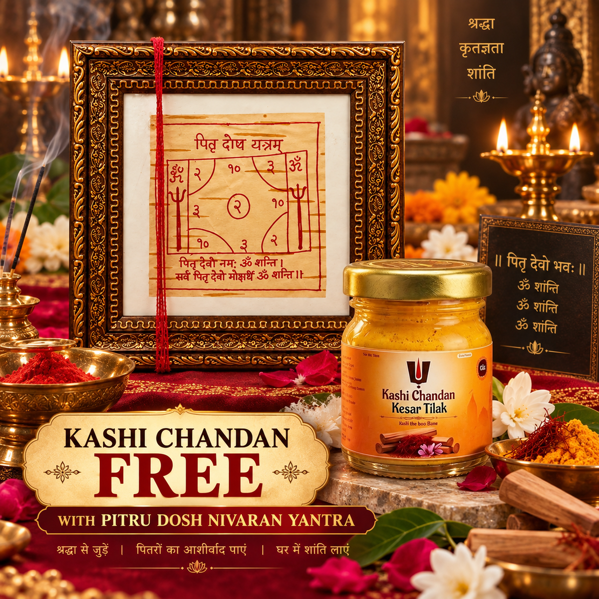 Pitru Dosh Nivaran Bhojpatra Yantra
