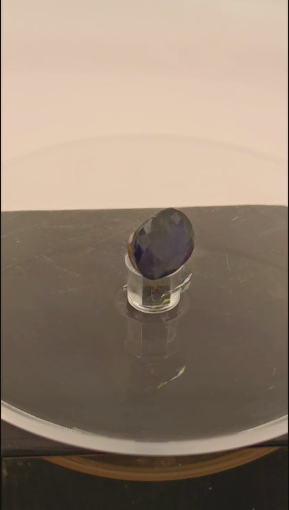 Kaka Neeli - Iolite Gemstone - Shani Upratna - Panchdhatu Ring or Locket