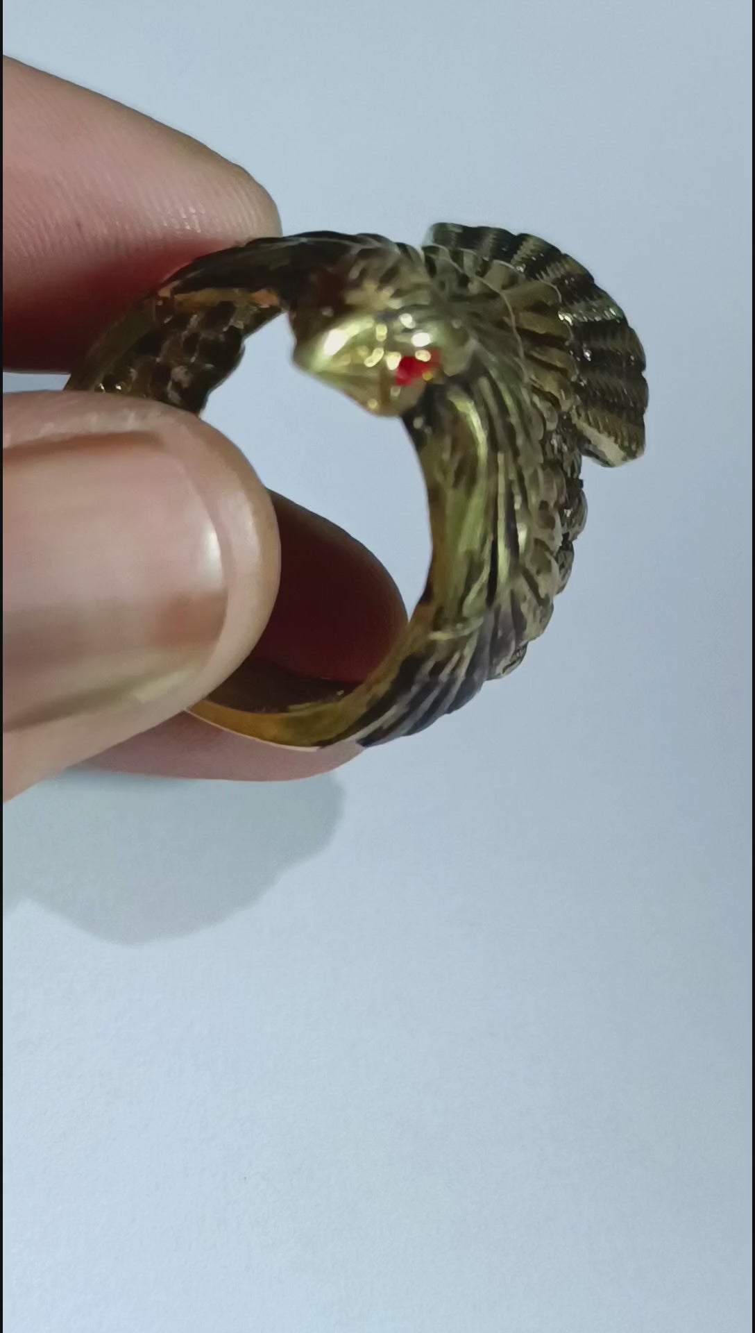Eagle Ring For Courage And Confidence