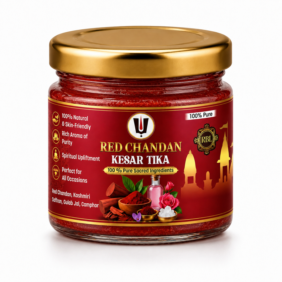 Red Chandan Kesar Tika 50Gm