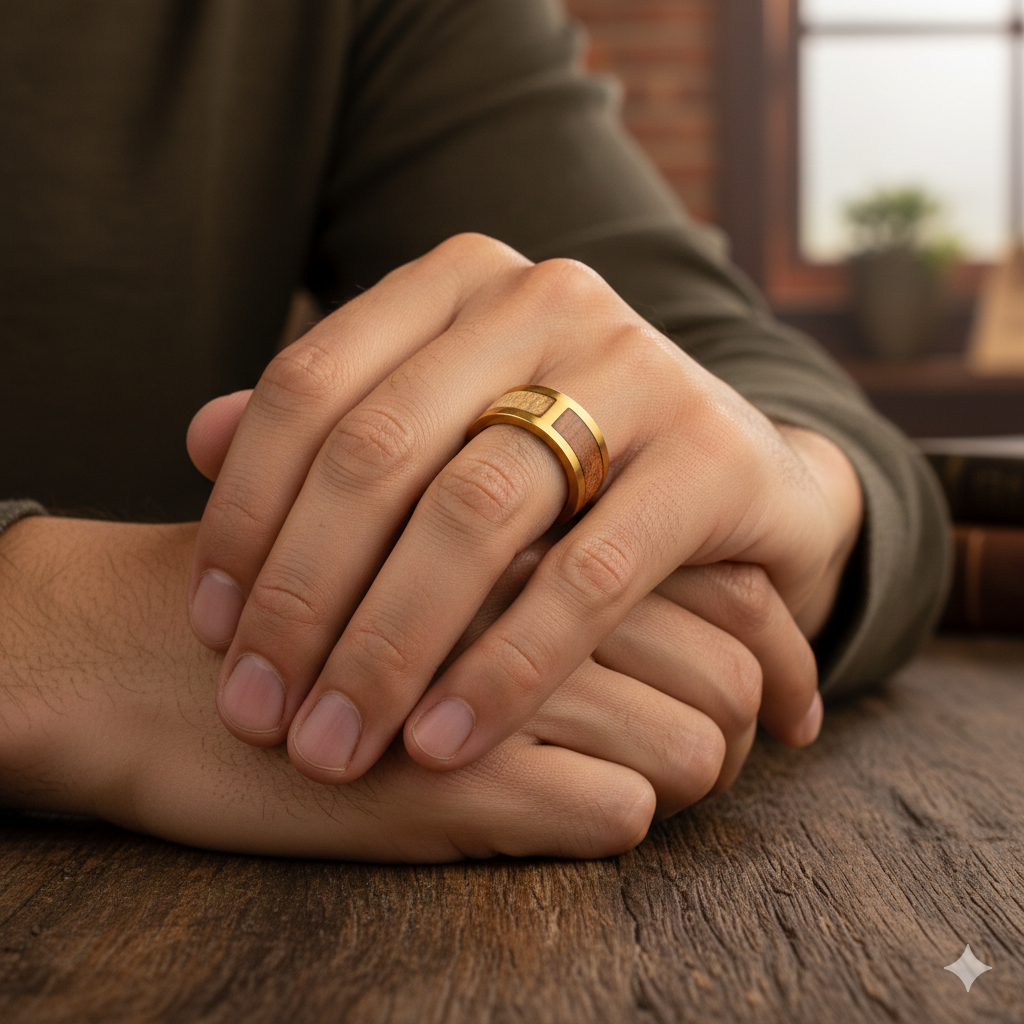 Bargad Challa - Banyan Tree Wood Crafted Ring