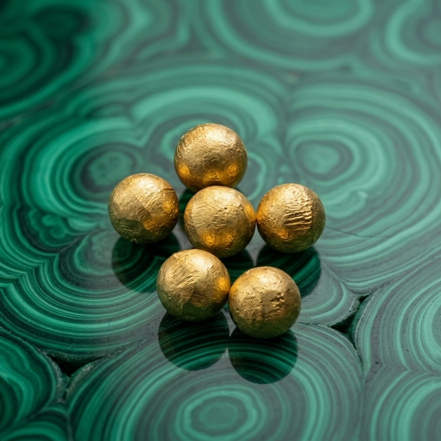 Brass Solid Balls - Pital Goli 8mm Size