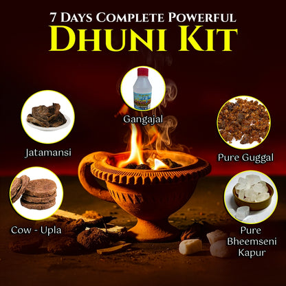 7 Days Complete Dhuni Kit – Remove Negativity from Home & Office