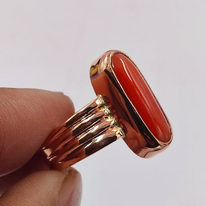 Red Coral – Capsule Shape Lal Moonga For Mars
