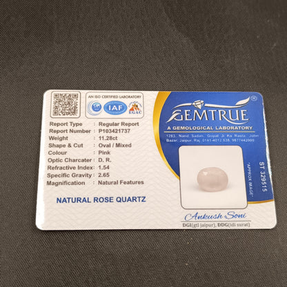 Rose Quartz For Venus - Energized Silver Ring or Locket