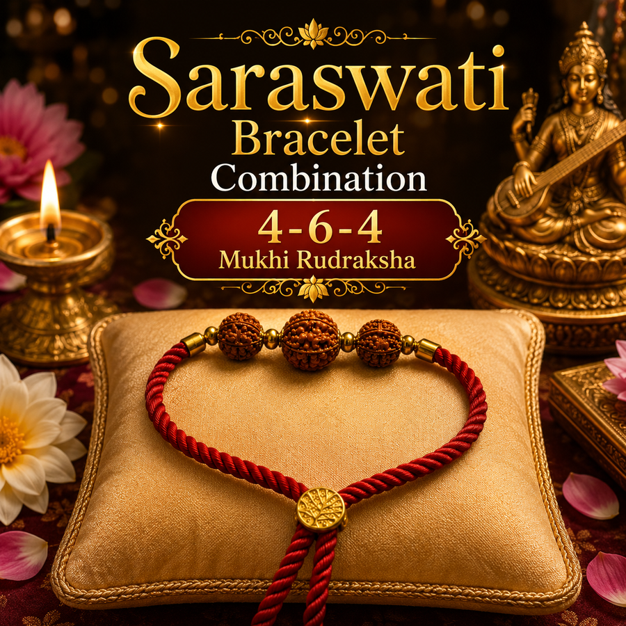 Rudraksha Bracelet + Free 20gm Kashi Chandan
