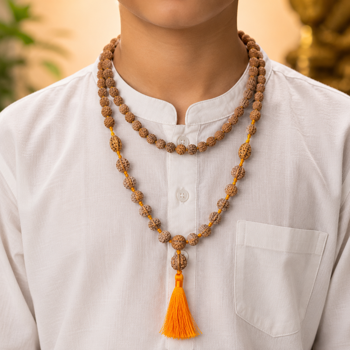 1 to 14 Mukhi Siddh Mala - Certified Indonesia Origin Beads
