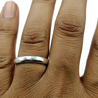 Venus Thumb Ring - Silver Challa - Pure Silver Ring - Shukra ka Challa