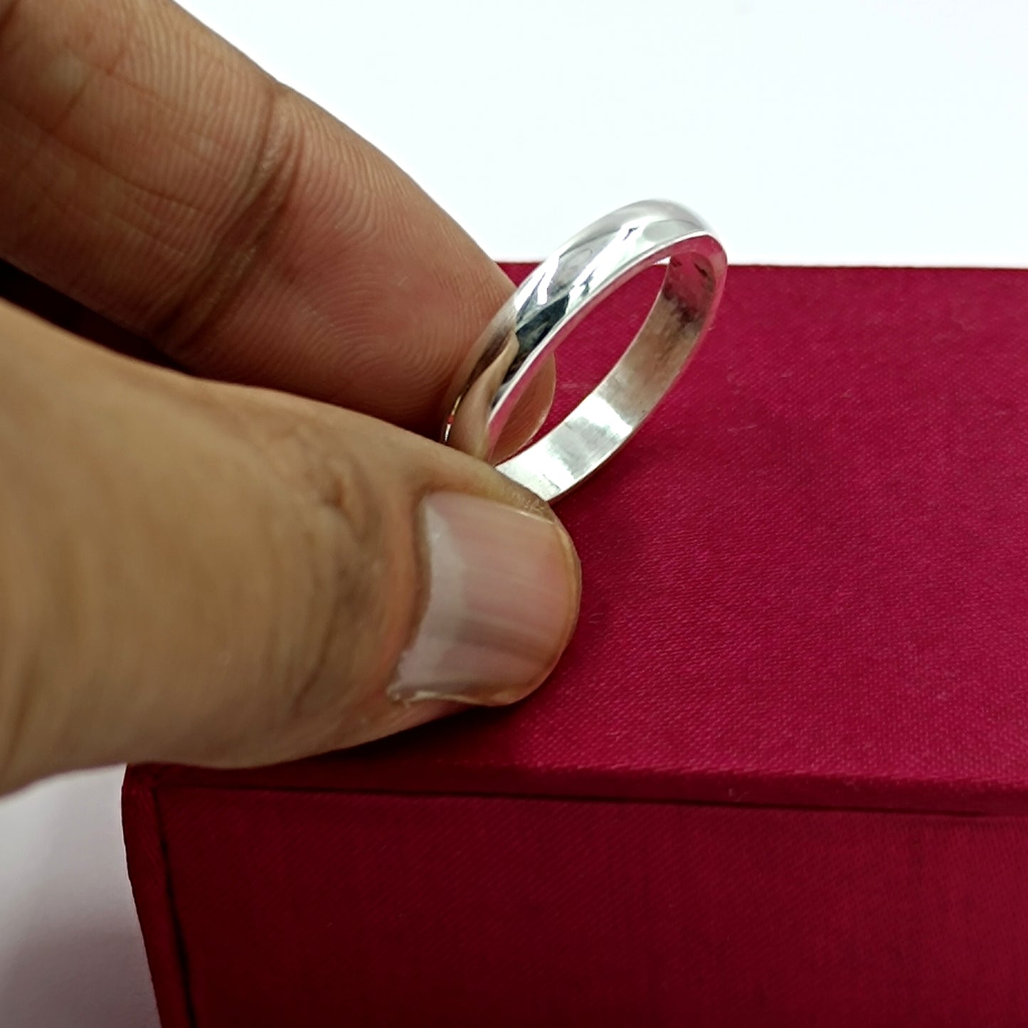 Venus Thumb Ring - Silver Challa - Pure Silver Ring - Shukra ka Challa