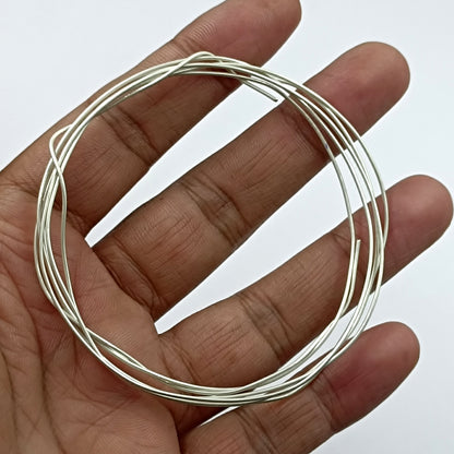 Silver Wire - Pure Chandi Ki Tar - Vastu Upay - 5 Feet Length