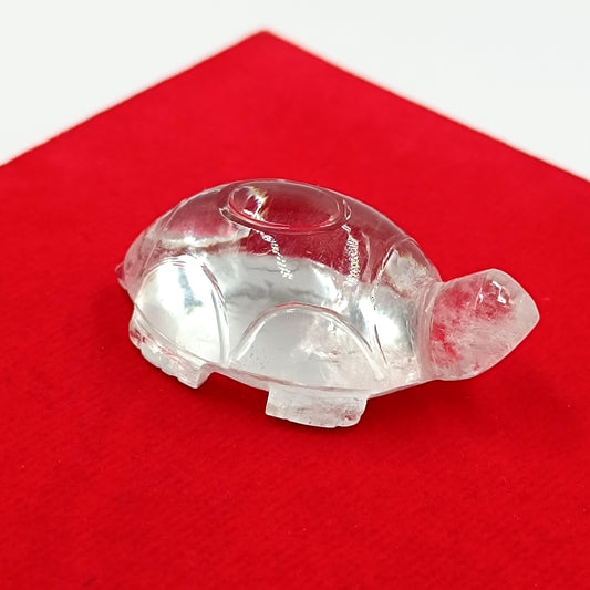 Clear Quartz Turtle - Sfatik Turtle (21.4 Grams)