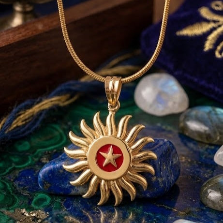Surya Locket - Energized Panchdhatu Locket For Sun Remedy