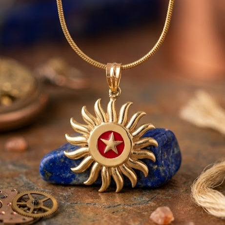 Surya Locket - Energized Panchdhatu Locket For Sun Remedy