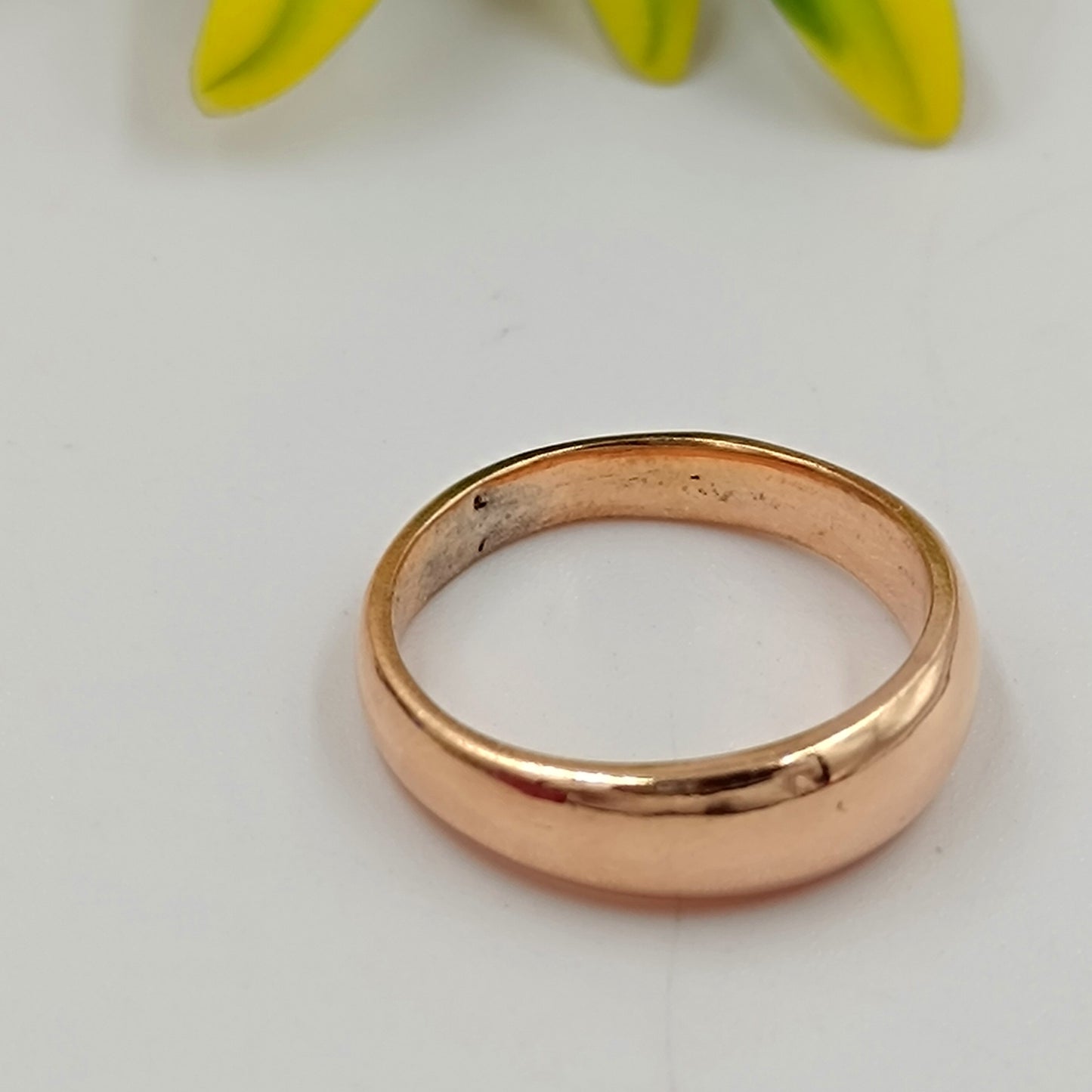 Copper Ring - Energized Pure Copper Casting Challa Without Any Joint