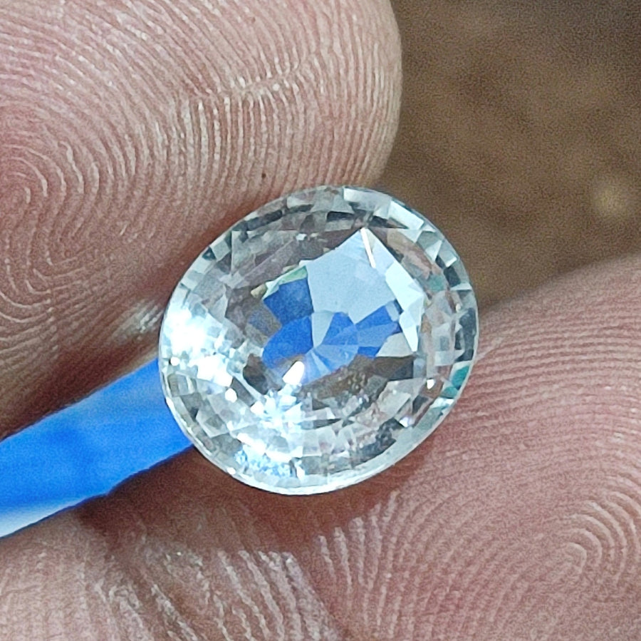 White Topaz For Venus Planet - 5 Carats
