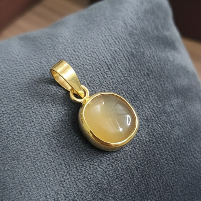 Yellow Hakik For Jupiter Planet